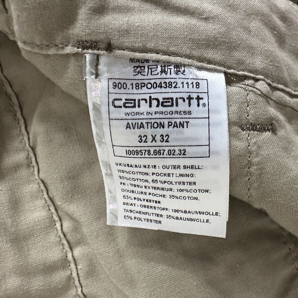 Carhartt WIP Aviation Pant 32 x32 - Picture 14 of 16